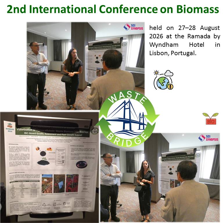 WasteBridge at the 2nd International Conference on Biomass in Lisbon!