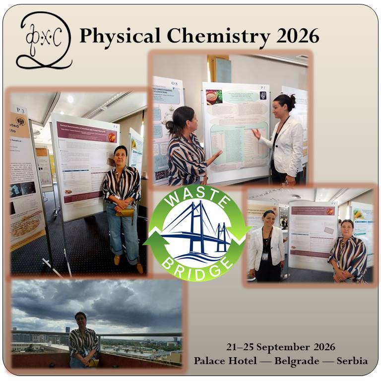 WasteBridge at Physical Chemistry 2026, Belgrade